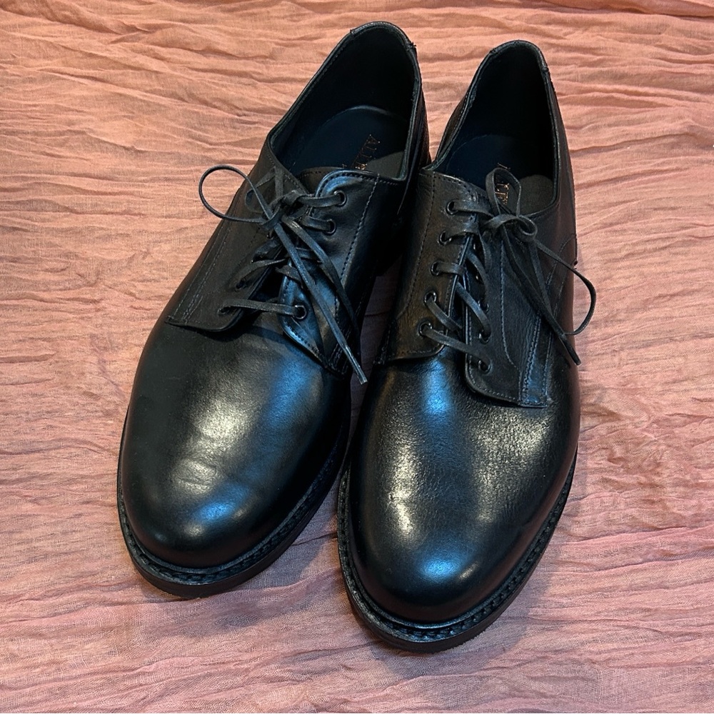Allen Edmonds Port Washington leather oxford shoes. Black 9.5